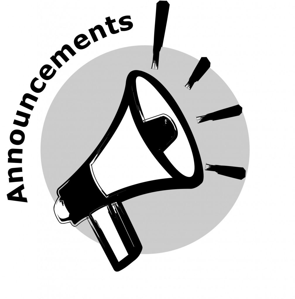  Daily Announcements